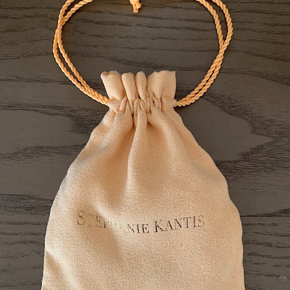 STEPHANIE KANTIS CORONATION COLLECTION "S” GOLD NECKLACE & PENDANT SET, OS - Picture 7 of 10